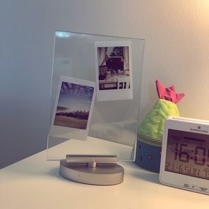 Clear Desk Picture Frame